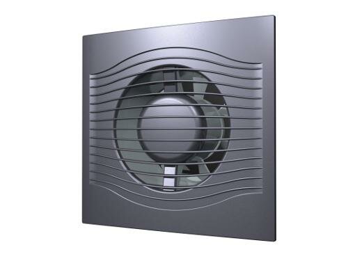 Вытяжной вентилятор Эра SLIM 4C gray metal - фотография № 1