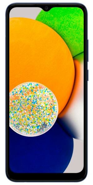 Смартфон Samsung SM-A035F Galaxy A03 64Gb 4Gb синий моноблок 3G 4G 6.5 720x1600 Android 10 48Mpix 802.11 b/g/n/ac GPS GSM900/1800 GSM1900 TouchSc