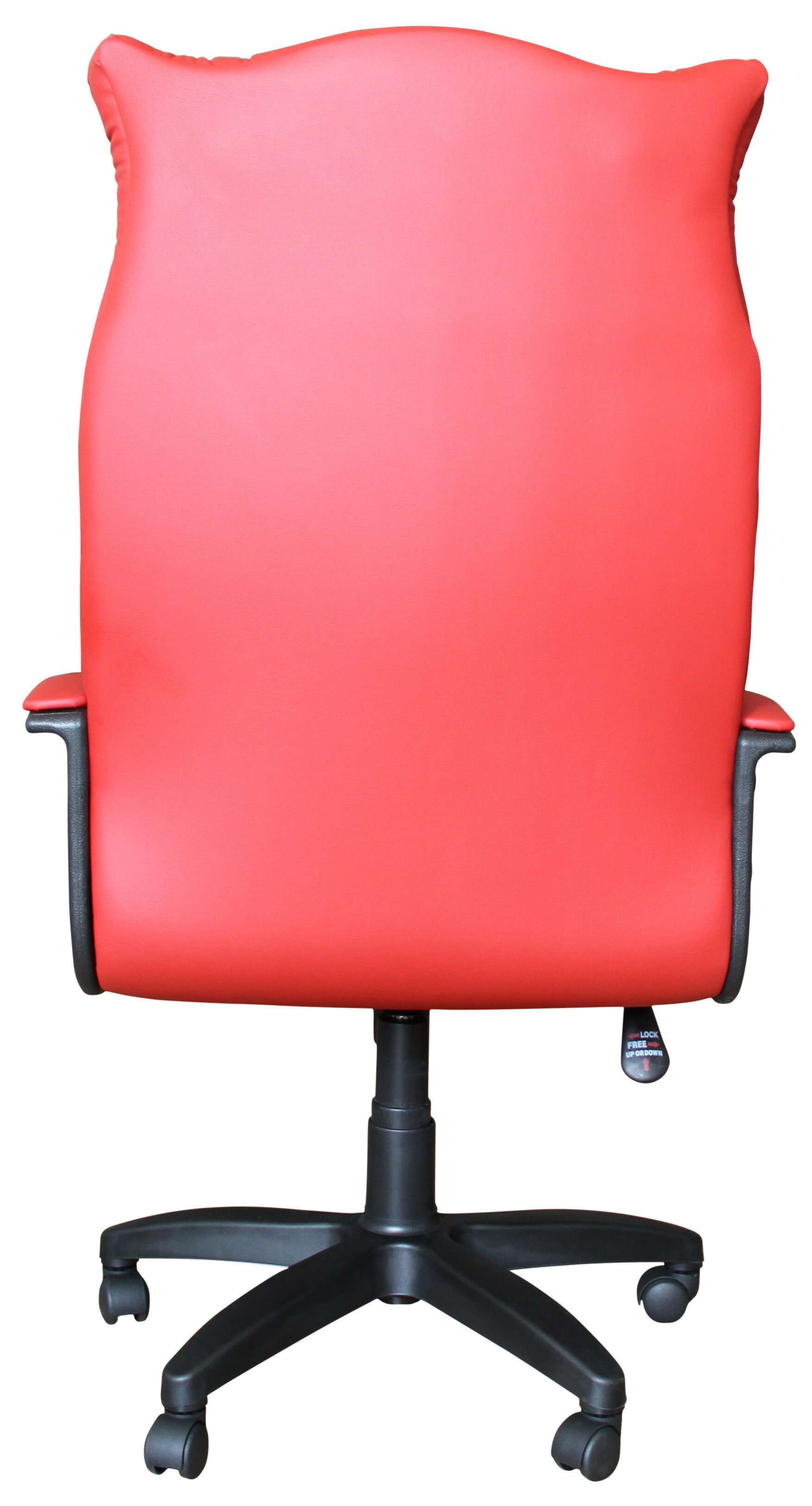 Кресло Корона MП 727 экокожа красная - фотография № 3