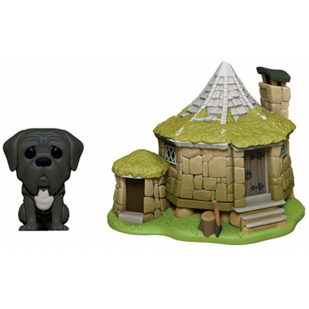   Funko Harry Potter - POP! Town - Hagrid's Hut & Fang