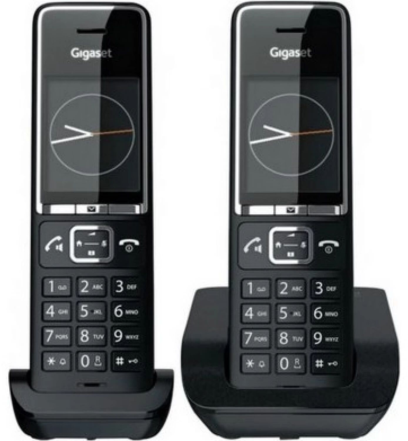 Радиотелефон Gigaset Comfort 550 DUO RUS, черный [l36852-h3001-s304]