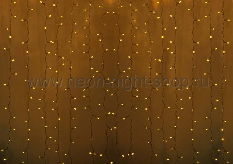 Neon-night Гирлянда Светодиодный Дождь, 2х3 м, постоянное свечение, 220В 235-151-6