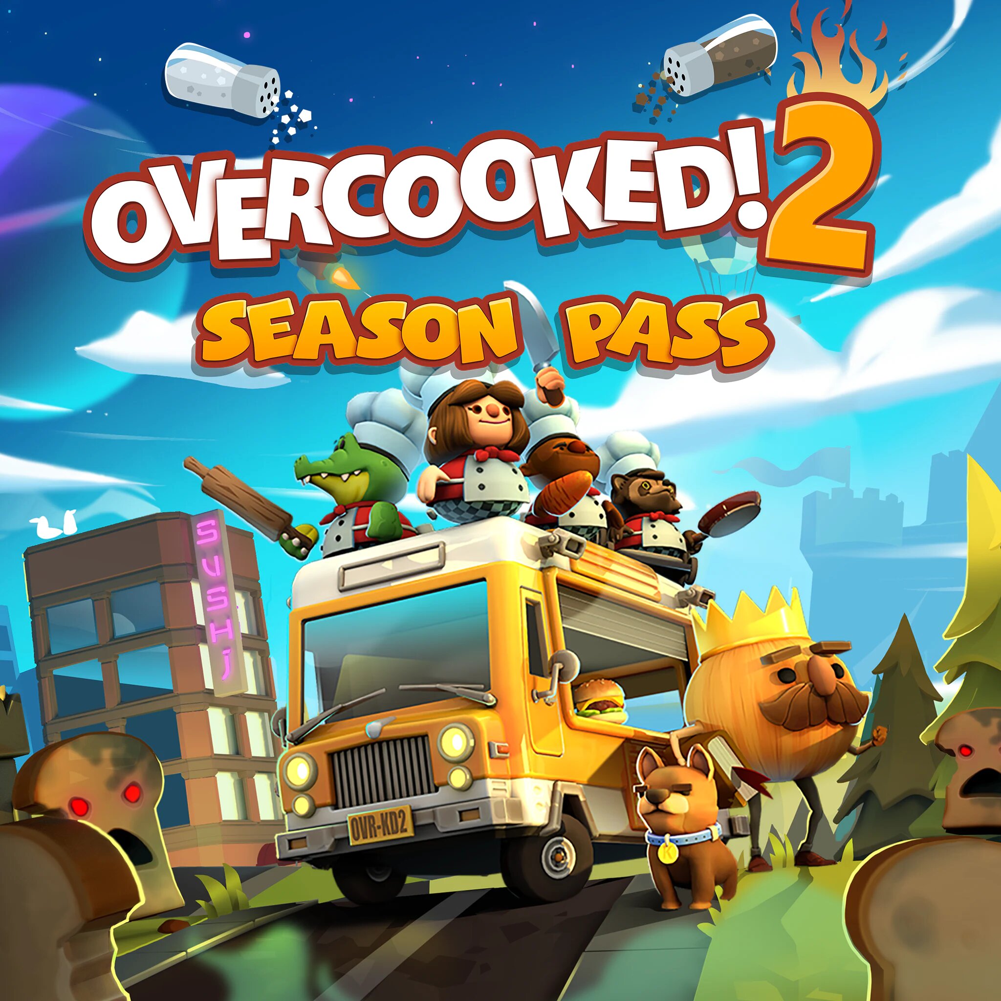 Overcooked! 2 - Season Pass PS4 Не диск! Цифровая версия