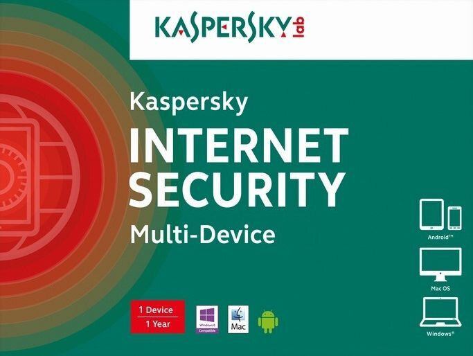 ПО Kaspersky Internet Security Multi-Device Russian Ed 1 device 1 year Base Card (KL1941ROAFS)