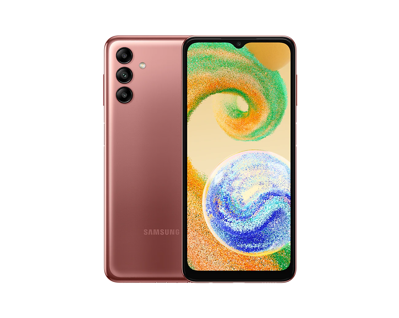 Смартфон Samsung Galaxy A04s 4/64Gb (SM-A047FZCGMEB) медный