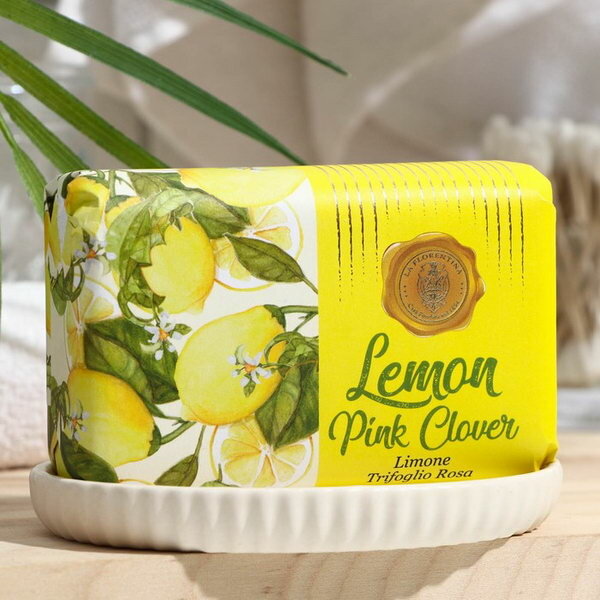 Мыло Lemon & Pink clover, 275 г