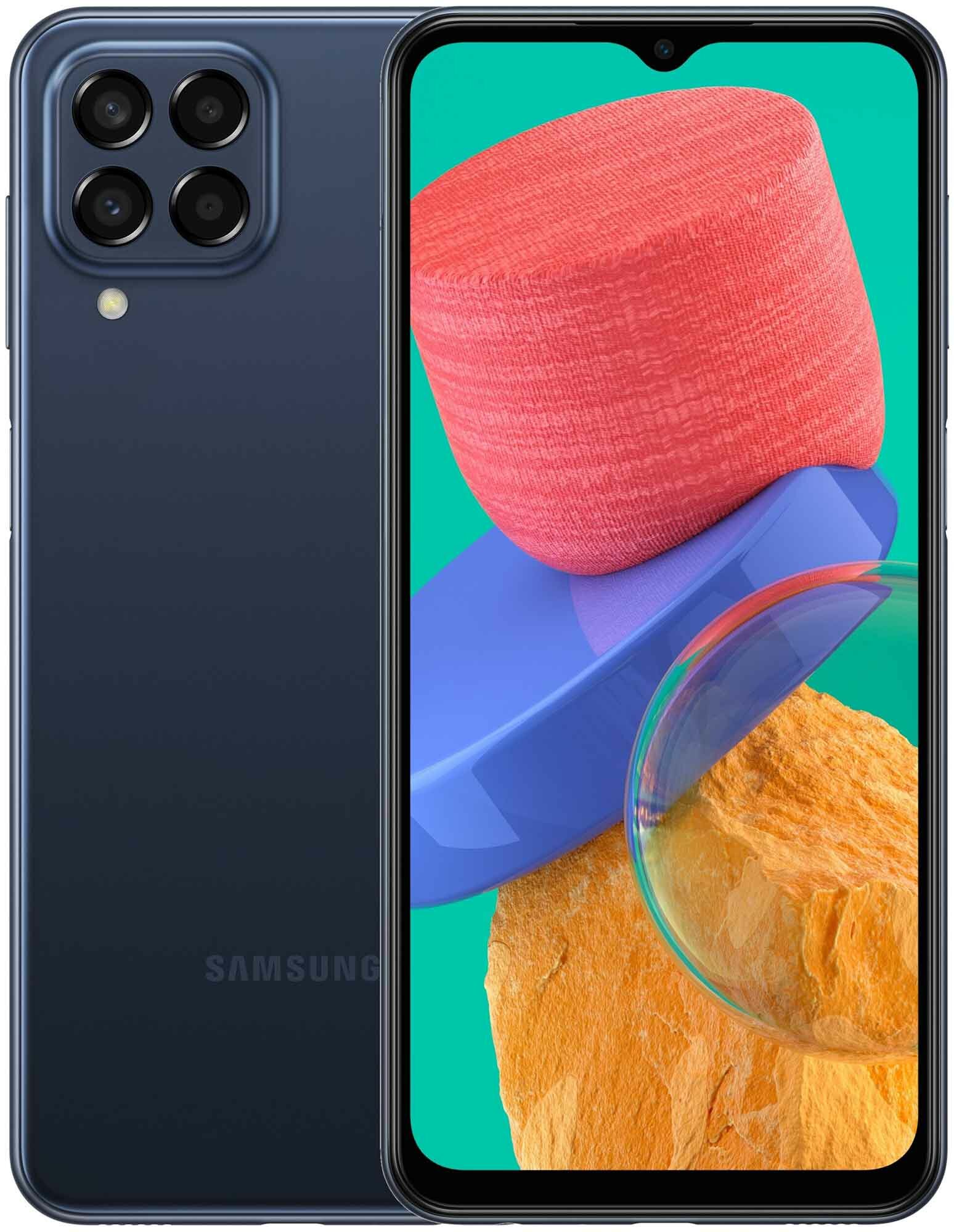 Смартфон Samsung Galaxy M33 M336B 8/128Gb (SM-M336BZBIMEA) Blue
