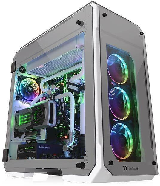 Компьютерный корпус ATX Thermaltake View 71 TG Snow белый (ca-1i7-00f6wn-00)