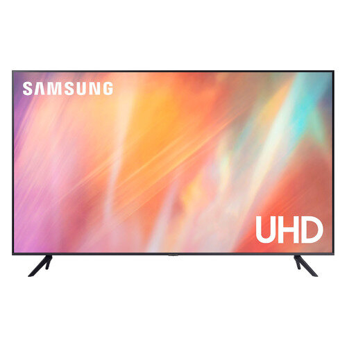 43" Телевизор Samsung UE43AU7170UXRU, 4K Ultra HD, титан, смарт ТВ, Tizen OS