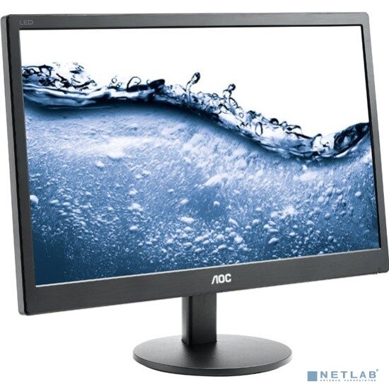 AOC  LCD AOC 19.5" E2070SWN  TN 1600x900 75Hz 5ms 90/60 200cd 600:1 8bit(6bit+FRC) D-Sub VESA 