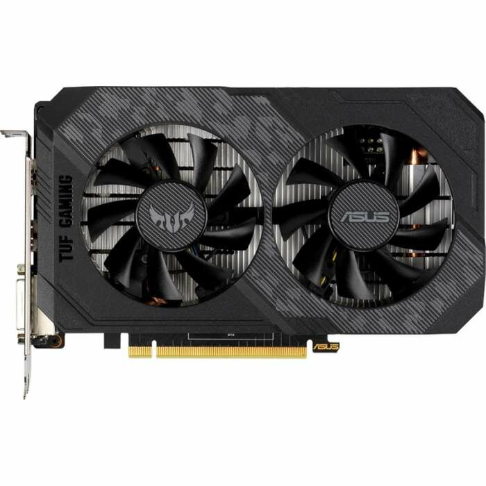 Видеокарта ASUS TUF-GTX1650-O4GD6-GAMING // GTX1650,DVI,HDMI,DP,4G,D6 ; 90YV0EH0-M0NA00