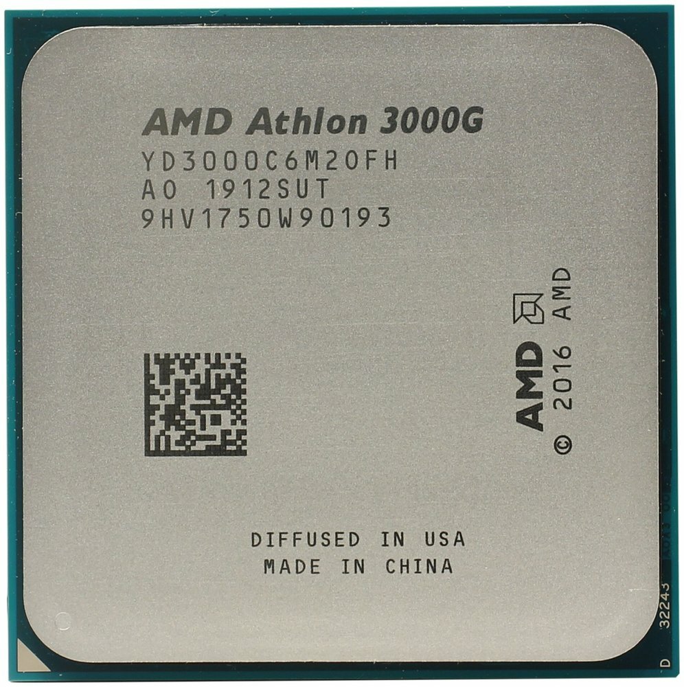 CPU Athlon 3000G OEM .