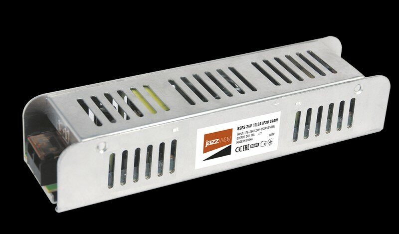 Jazzway BSPS 24V 10,00A=240W IP20 3 г.гар. Jazzway, .5024250 1 шт.