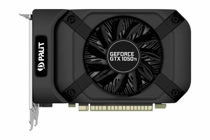 Видеокарта Palit GeForce GTX 1050 Ti PA-GTX1050Ti StormX 4G 4096Mb