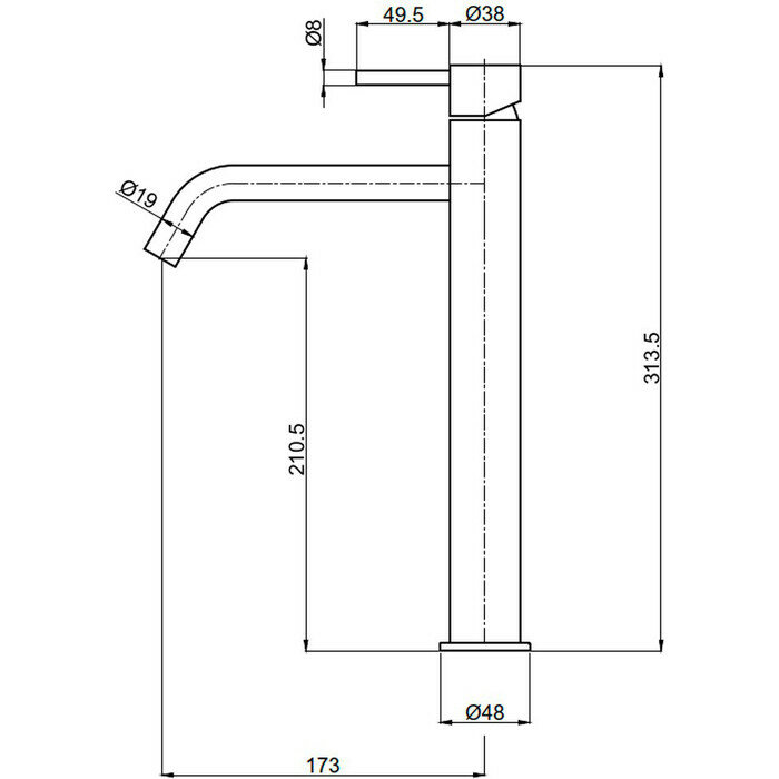 Смеситель для раковины AQUAme - фото №2
