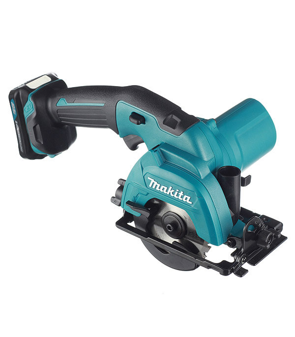 Пила дисковая аккумуляторная Makita HS301DWAE 10,8В 2х2Ач Li-Ion 85 мм