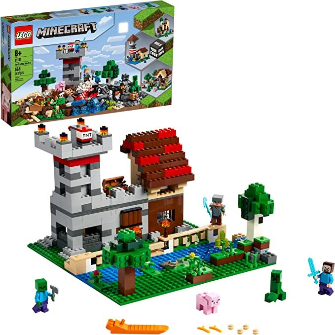 Конструктор LEGO Ящик для крафта 3.0 Minecraft (21161)