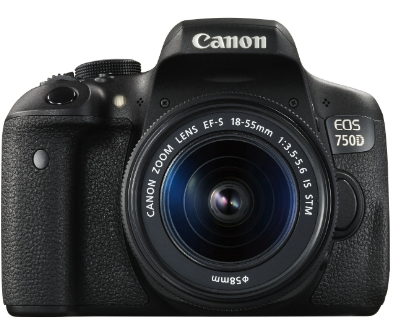  Canon EOS 750D Kit EF-S 18-55mm f/3.5-5.6 IS STM, 