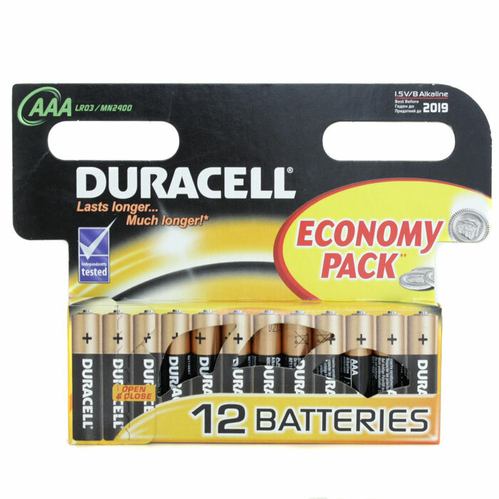  Duracell LR03-12BL Basic AAA 12