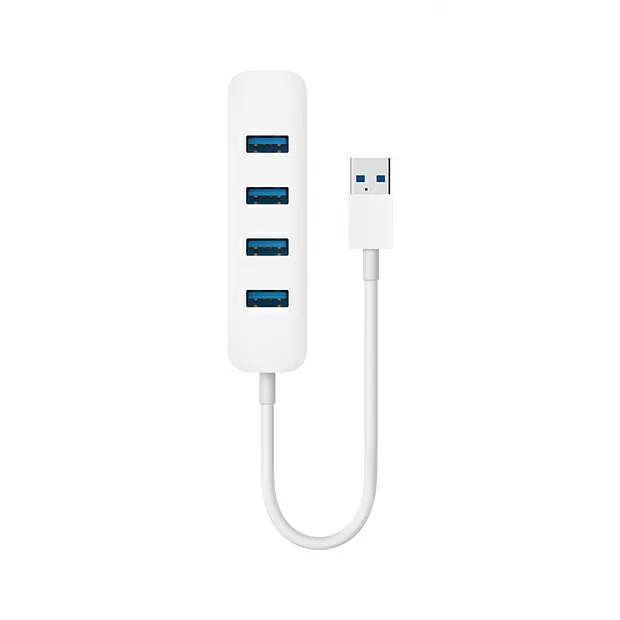 Переходник Mijia USB3.0 Splitter (White/Белый)