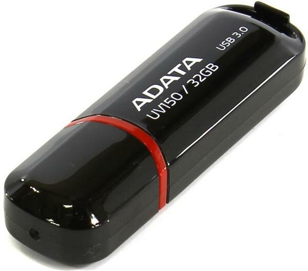  USB 32Gb A-Data UV150 USB3.0 AUV150-32G-RBK 