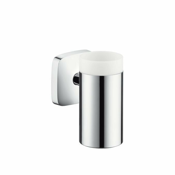 Стаканчик керамический с держателем Hansgrohe PuraVida 41504000