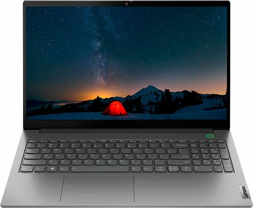 Lenovo Ноутбук Lenovo ThinkBook 15 G2 1920x1080, Intel Core i3 1115G4 3 ГГц, RAM 8 ГБ, SSD 256 ГБ, Intel UHD Graphics, без ОС, 20VE00RCRU, mineral grey