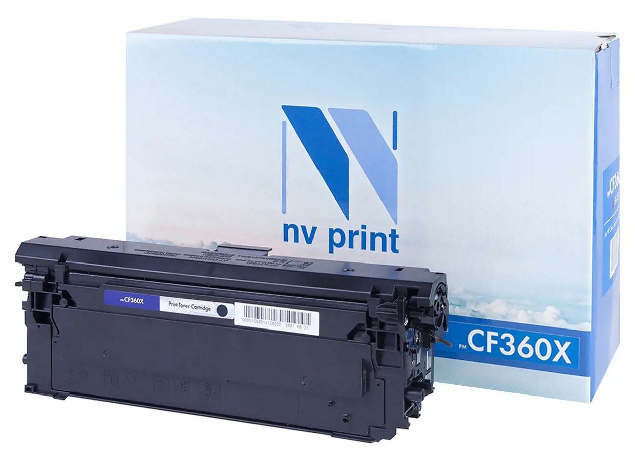 Картридж лазерный NV-Print NV-CF360XBk, черный