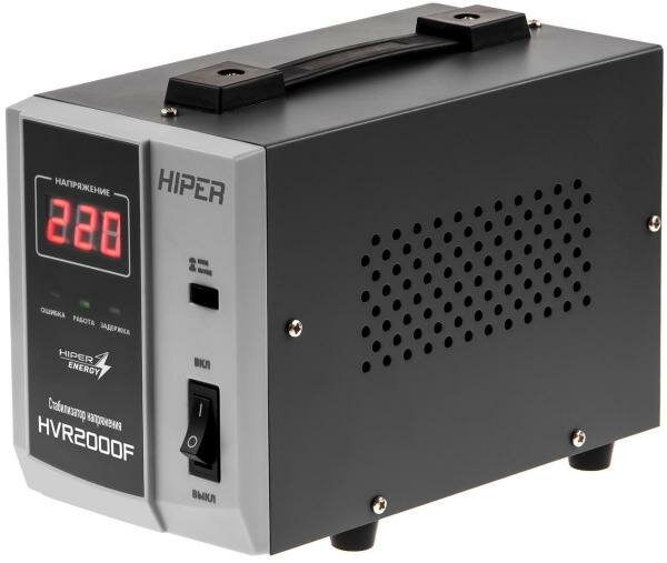 Voltage stabilizer HIPER HVR2000F, 140-260V, 1600W