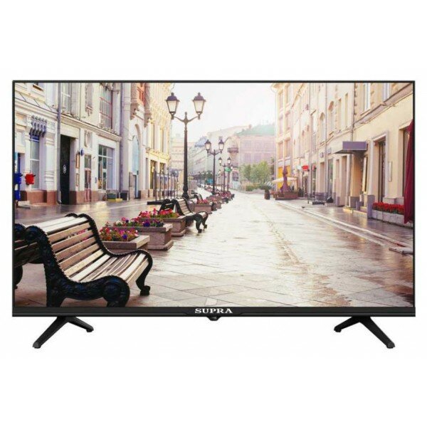 Телевизор LED Supra 32 STV-LC32ST00100W черный/HD READY/50Hz/DVB-T/DVB-T2/DVB-C/USB/WiFi/Smart TV (RUS)