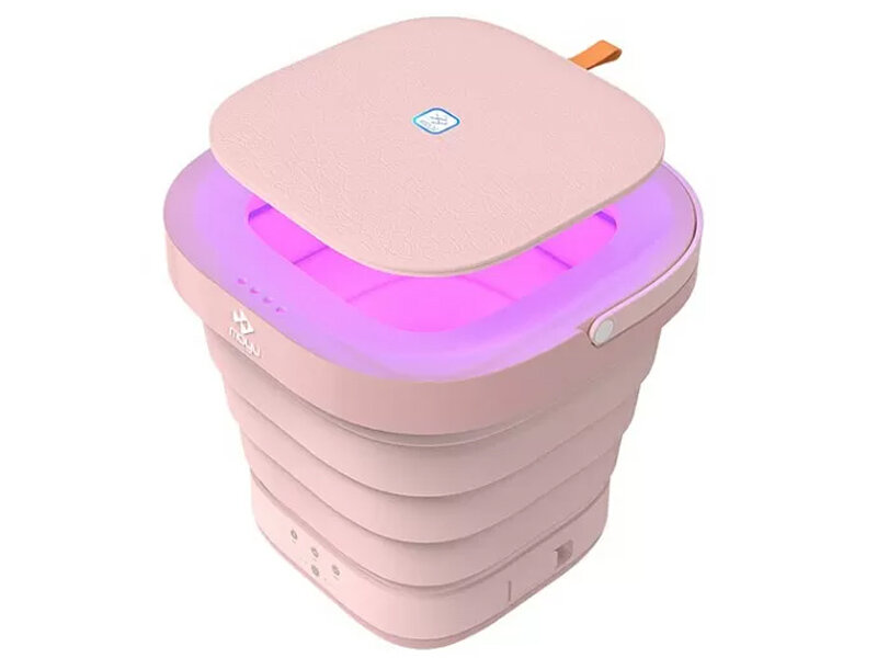 Складная стиральная машина Moyu (XPB08-F1) (Pink)