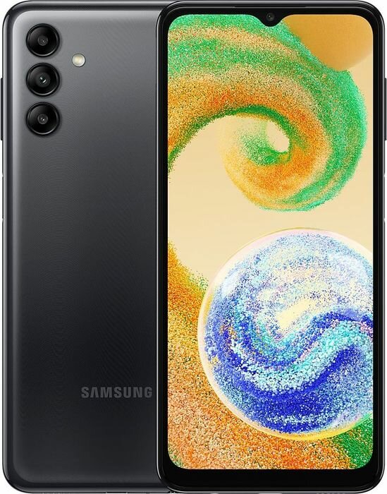 Смартфон Samsung Galaxy A04s 4/64Gb (SM-A047FZKGMEB), черный
