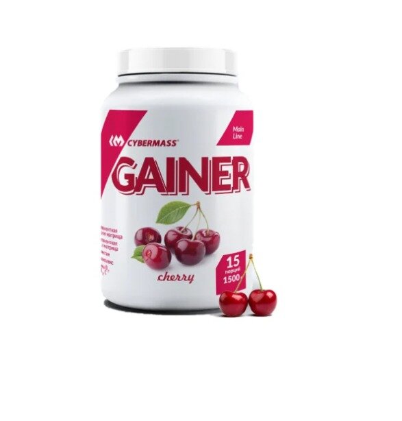 Гейнер CYBERMASS Gainer, 1500 г, вишня