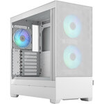 Корпус Fractal Design PoP Air RGB White TG белый без БП ATX 3x120mm 2xUSB3.0 audio bott PSU (FD-C-POR1A-01) - изображение