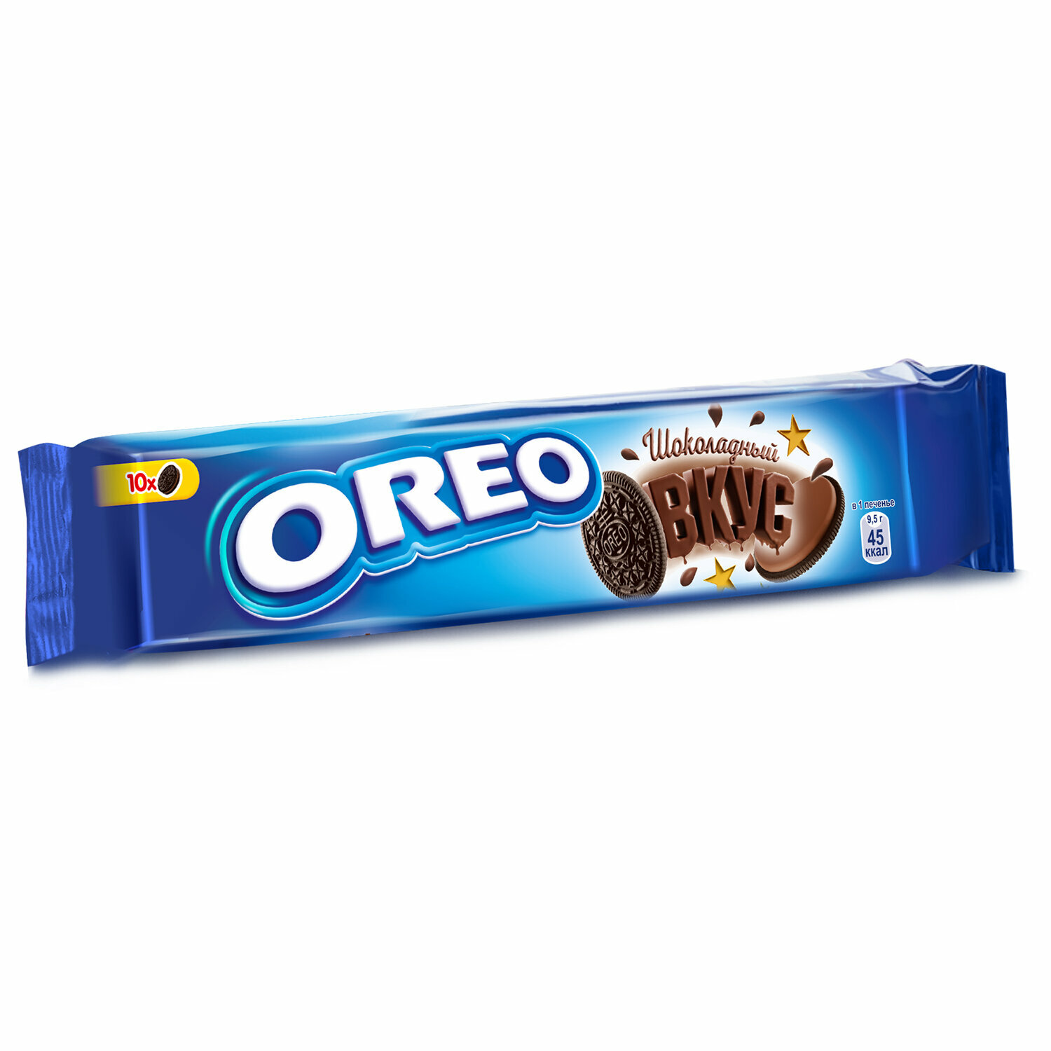 Печенье OREO (Орео) с какао и начинкой со вкусом шоколада, 228 г, 67652 - фотография № 3