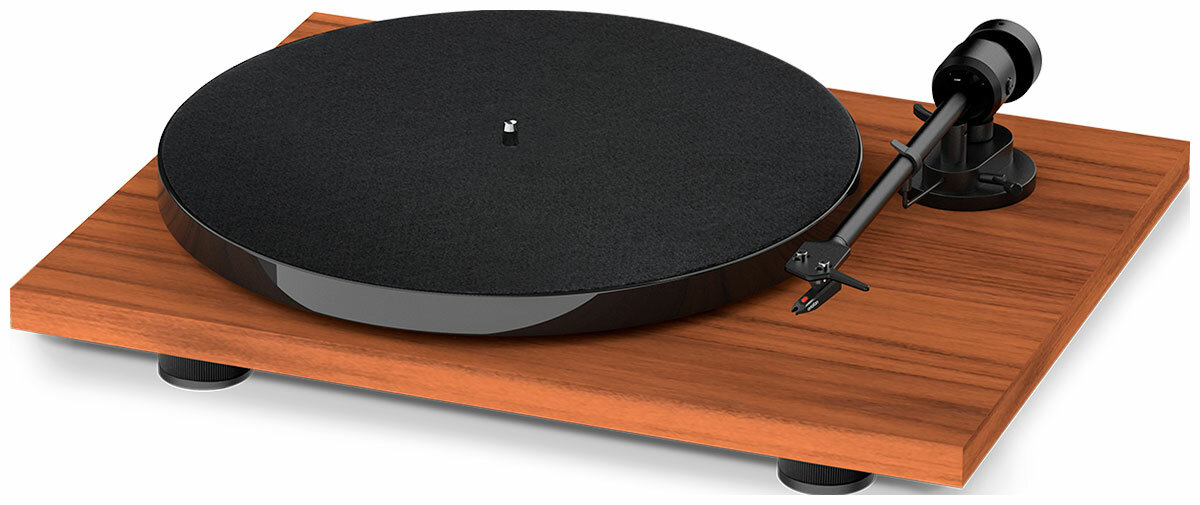 Виниловый проигрыватель PRO-JECT E1 BT Walnut OM5e