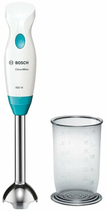 Блендер Bosch MSM2410DW, белый/голубой