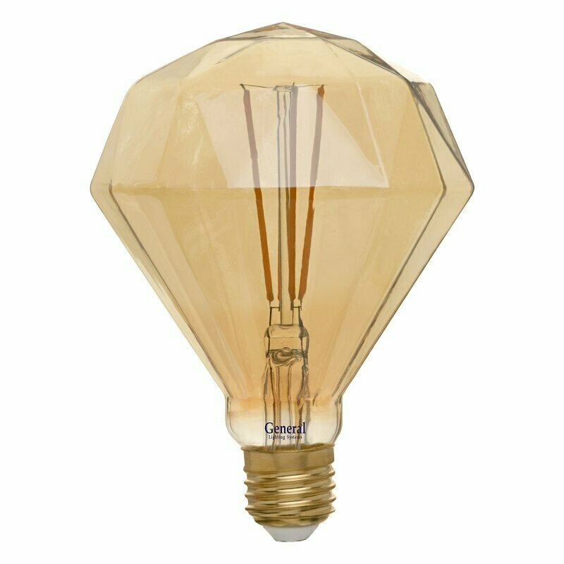 Лампа LED GENERAL ECO FILAMENT золотая BS 10W E27 810Lm 2700K