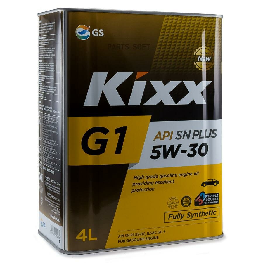 KIXX L210144TE1 Масло моторное синтетическое G1 SP/SN+ 5W-30 4л (L215344TE1)