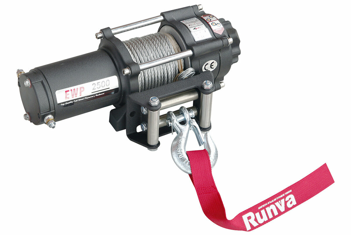 Лебедка Runva EWP 2500 A 1134 кг 12V стальной трос