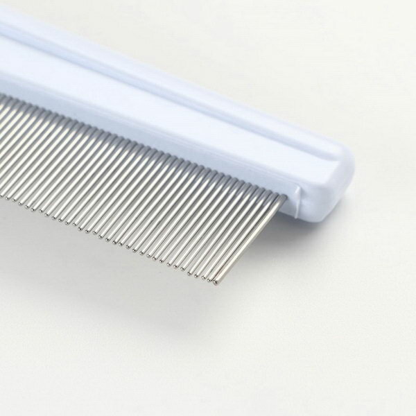 Расчёска "Комфорт" с частыми зубьями, нескользящая ручка, 21 x 3.5 см, розовая - фотография № 3