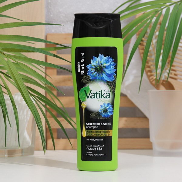 Шампунь для волос VATIKA BLACK SEED сила и блеск, 200 мл