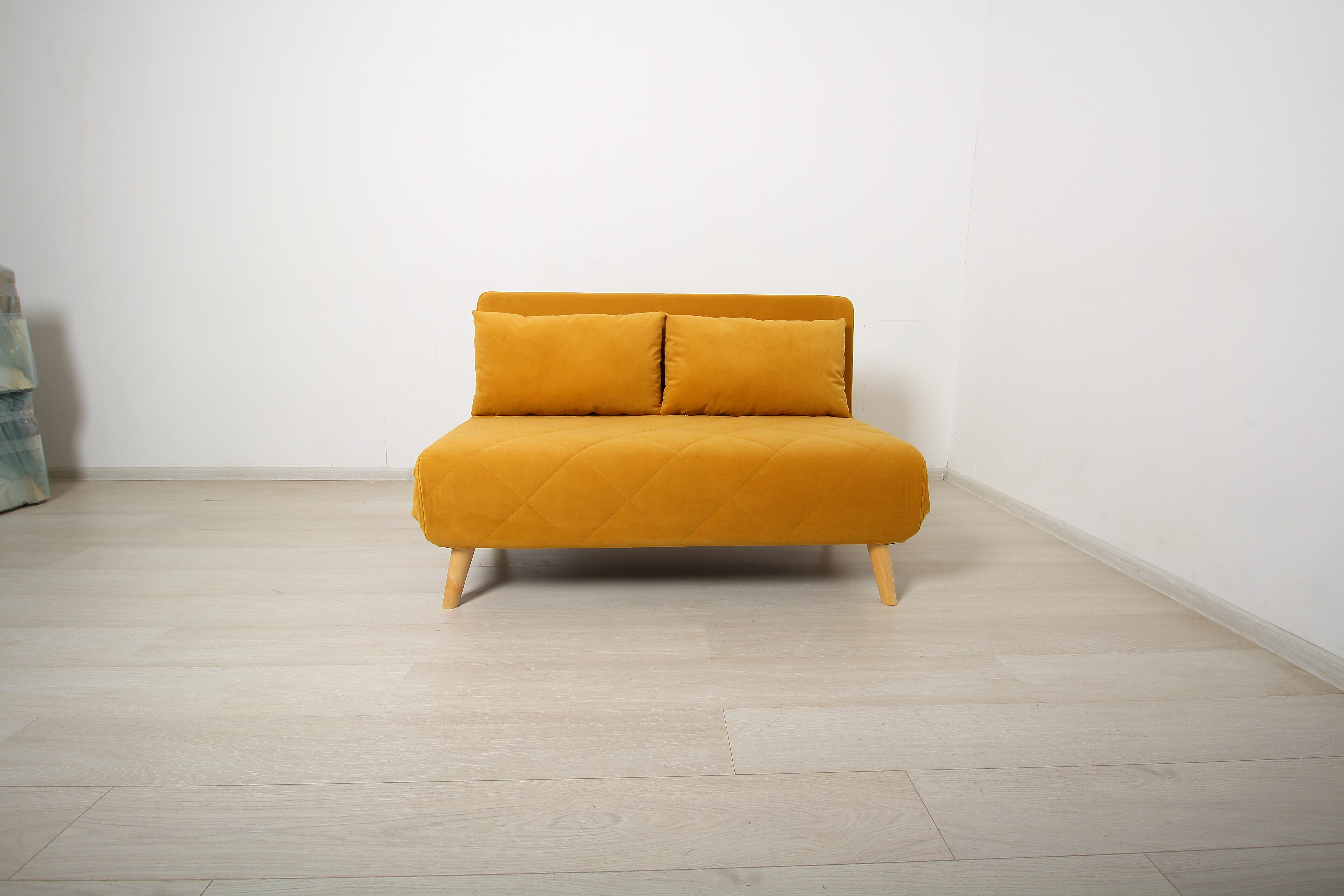 Малогабаритный диван-кровать Элли - 120 с глубиной 79 см - фотография № 2