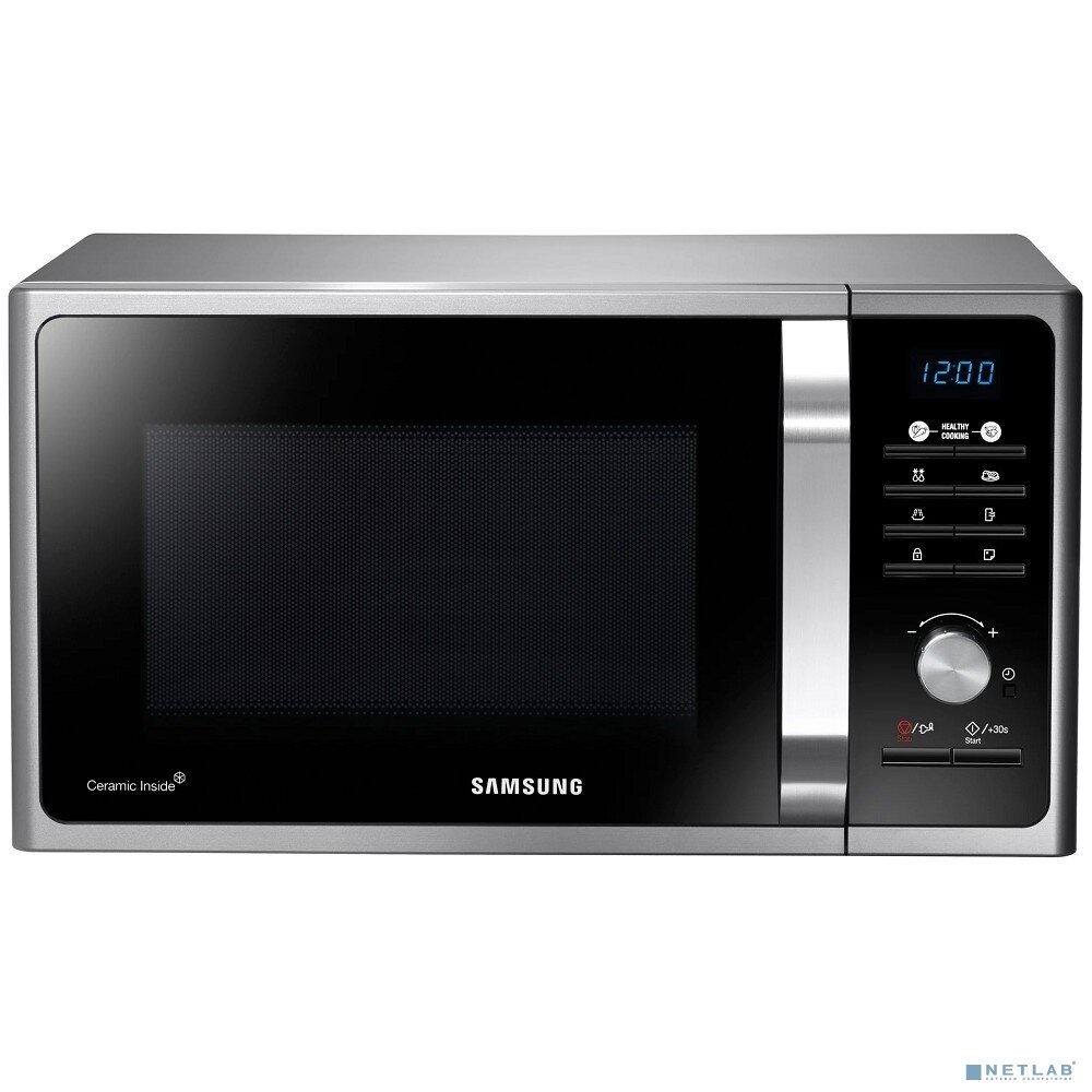 Samsung Микроволновая печь Samsung MS23F302TQS/BW Микроволновая печь, 23 л, 1100 Вт, серебристый