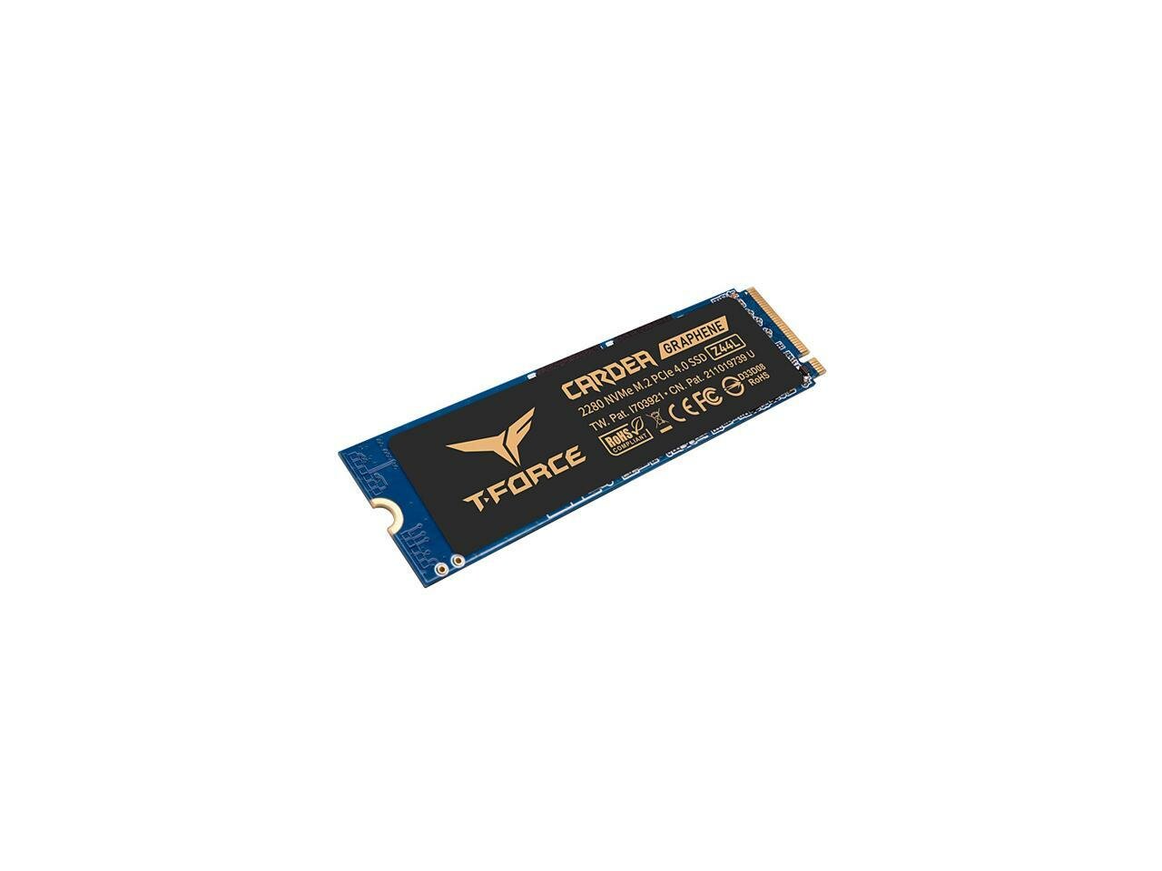 Накопитель SSD M.2 PCIe TEAMGROUP T-FORCE CARDEA Z44L 500GB Graphene HS