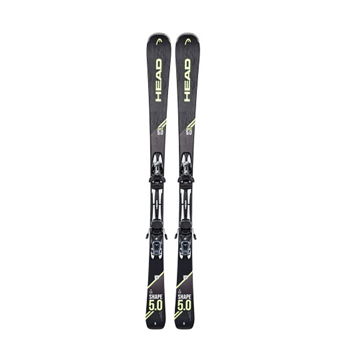 Горные лыжи Head Shape 5.0 PP 9 Black/Yellow + SX 10 GW (20/21) (156)