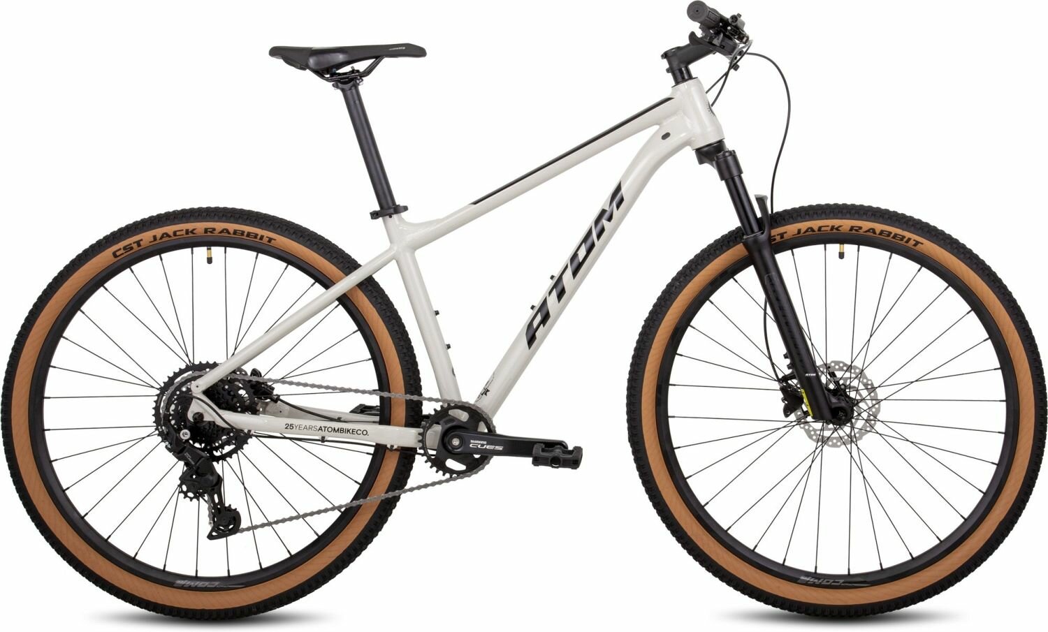 Велосипед Atom Bion Nine LTD (2024) (Велосипед ATOM BION NINE LTD Рама: L(18.5") 29" Белый, 59573)