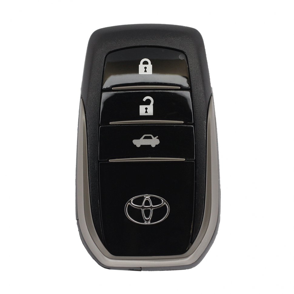 Смарт ключ Тойота Камри с тремя кнопками для европейских моделей 433Мгц