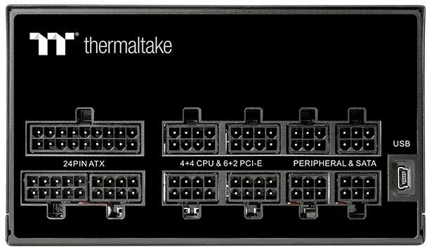 Блок питания Thermaltake Toughpower iRGB Plus, 1000Вт, черный