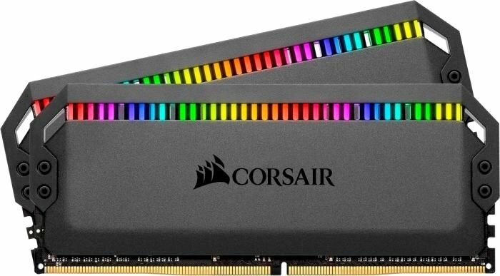 Corsair Модуль оперативной памяти 2x8ГБ DDR4 SDRAM Corsair Dominator Platinum RGB CMT16GX4M2C3600C18 (PC28800, 3600МГц, CL18) (ret)